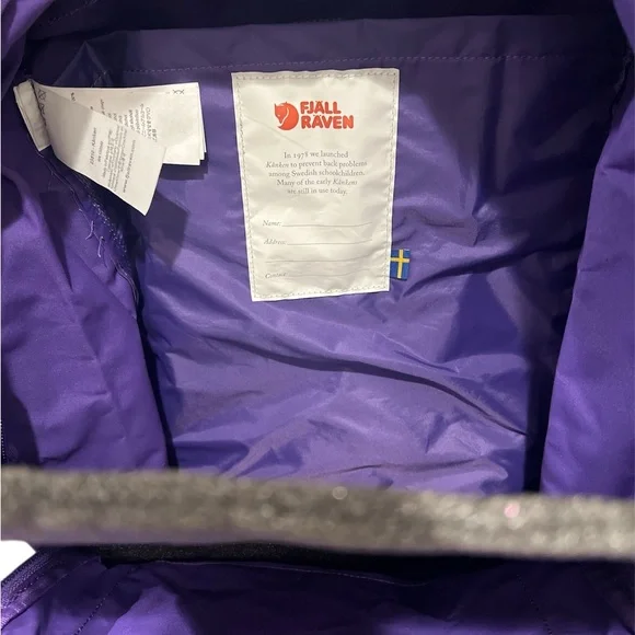Fjallraven Kånken Deep Purple Interior - Picture 5 of 7